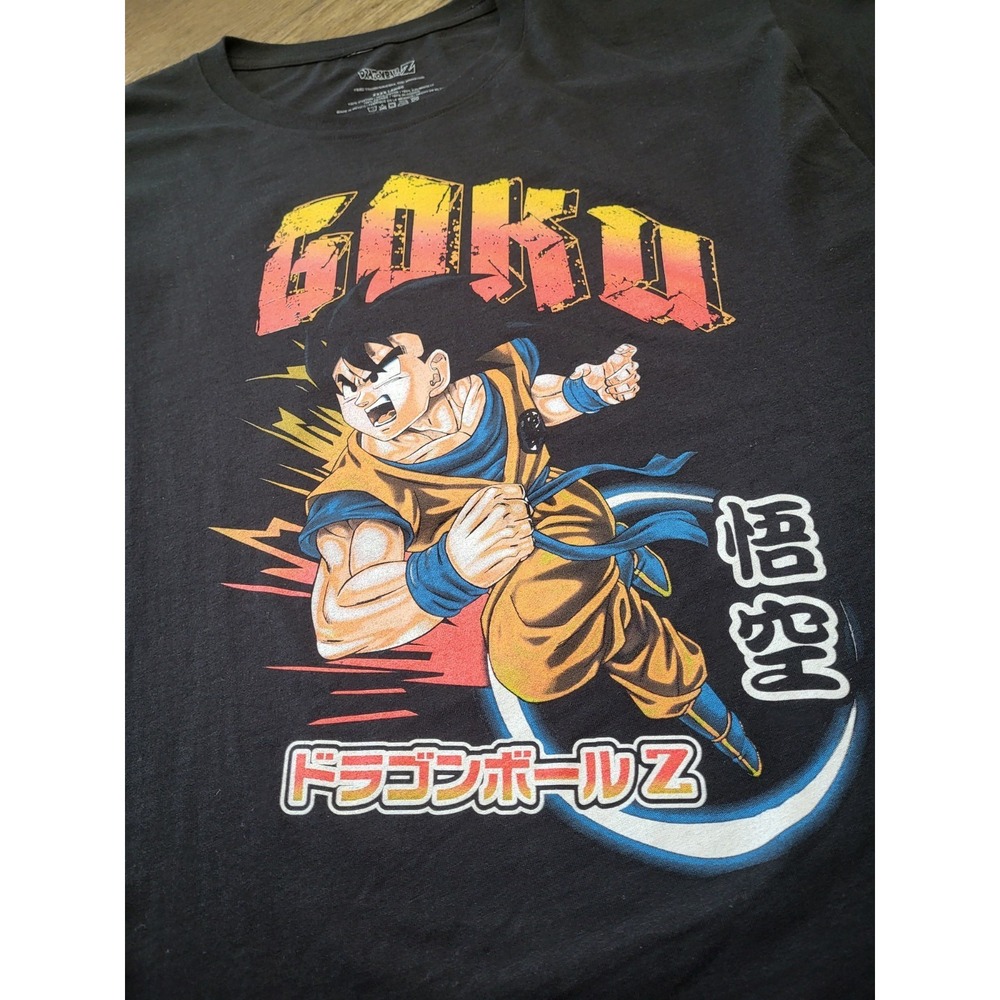 Dragon Ball Z Super Son Goku Super Hero Kanji Anime Graphic T Shirt Mens  4XL NW